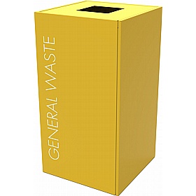 Silverline Metal General Waste Bins - Office Accessories