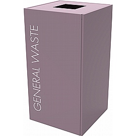 Silverline Metal General Waste Bins - Office Accessories