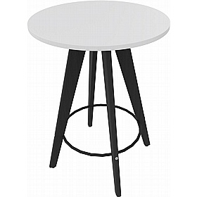 Tract Shades Round High Breakout and Meeting Tables - Meeting Room