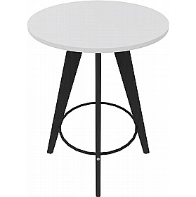 Tract Shades Round High Breakout and Meeting Tables - Meeting Room