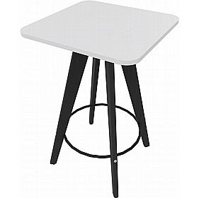 Tract Shades Curve Square High Breakout and Meeting Tables - Meeting Room