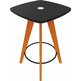 Tract Shades Arc Square High Breakout and Meeting Tables - Meeting Room