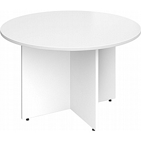 Spectra Arrowhead Round Meeting Tables - Meeting Room