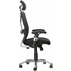 Shadow 24 Stone High Back 24 Hour Mesh Office Chair - Office Chairs