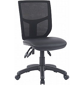 Ergo 3-Lever Mesh and Anti-Bacterial Vinyl Operator Chairs - Office Chairs