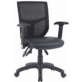 Ergo 3-Lever Mesh and Anti-Bacterial Vinyl Operator Chairs - Office Chairs