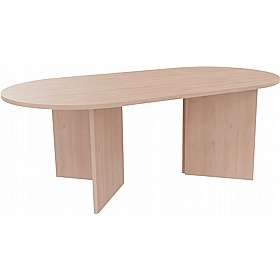 Spectra Arrowhead D-End Modular Meeting and Boardroom Tables - Meeting Room