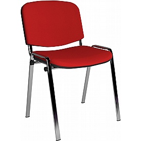 Identi Circular Meeting Table with Fabric Taurus Chairs Bundle Deal - Meeting Room