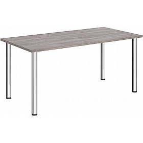 Identi Rectangular Meeting Table with Fabric Taurus Chairs Bundle Deal - Meeting Room