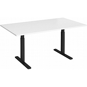 Elev8 Touch Electric Height Adjustable Rectangular Boardroom Tables - Meeting Room