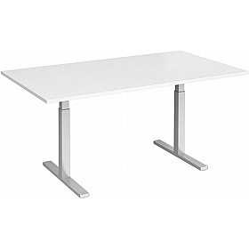 Elev8 Touch Electric Height Adjustable Rectangular Boardroom Tables - Meeting Room