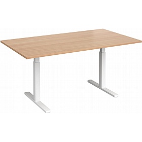 Elev8 Touch Electric Height Adjustable Rectangular Boardroom Tables - Meeting Room