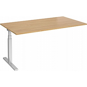 Elev8 Touch Electric Height Adjustable Rectangular Boardroom Extension Tables - Meeting Room