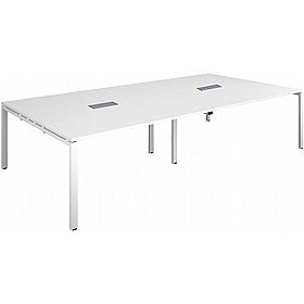 Adapt Rectangular Meeting and Boardroom Tables with Power - Meeting Room