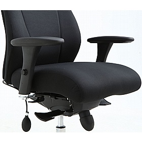 Posture-Task 24-7 Heavy Duty Fabric Ergonomic Office Chair - Office Chairs