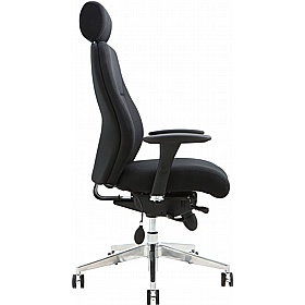 Posture-Task 24-7 Heavy Duty Fabric Ergonomic Office Chair - Office Chairs