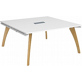 Fuze Square Meeting and Boardroom Tables with Power