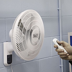 Wall Mounted Oscillating Fans - Office Accessories