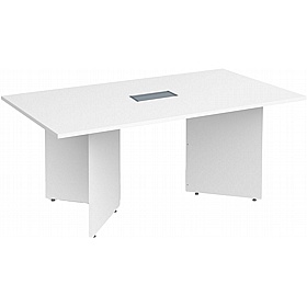 Spectra Arrowhead Rectangular Meeting and Boardroom Tables with Power