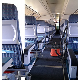 Numatic Steel Top NVQ380 Commercial Dry Vacuum Cleaner - Office Accessories