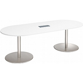 Eternal D-End Meeting and Boardroom Tables with Power