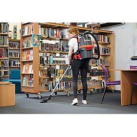 Numatic Pro Cordless RSB150NX Rucsac Backpack Commercial Dry Vacuum Cleaner - Office Accessories