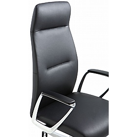 Noble Luxury High Back Top Grain Leather Executive Office Chair - Office Chairs