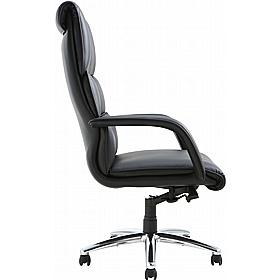 Sovereign Luxury High Back Top Leather Office Chair - Office Chairs