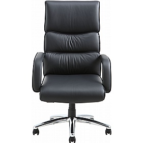 Sovereign Luxury High Back Top Leather Office Chair - Office Chairs