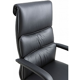 Sovereign Luxury High Back Top Leather Office Chair - Office Chairs