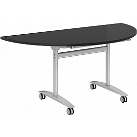 Upsilon Deluxe Modular Tilting Semi-Circular Conference and Boardroom Tables - Meeting Room