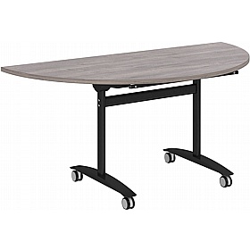 Upsilon Deluxe Modular Tilting Semi-Circular Conference and Boardroom Tables - Meeting Room