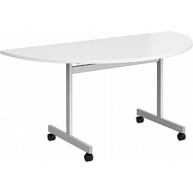 Upsilon Modular Tilting Semi-Circular Conference and Boardroom Tables - Meeting Room