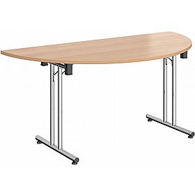 Upsilon Folding Semi-Circular Conference and Boardroom Tables - Meeting Room