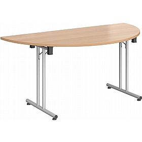 Upsilon Folding Semi-Circular Conference and Boardroom Tables - Meeting Room