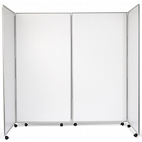 Division Wipeable Mobile Folding Privacy Booth