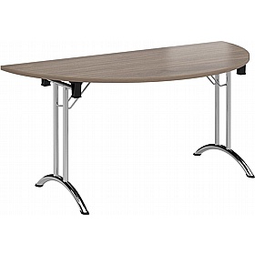 Upsilon Deluxe Folding Semi-Circular Conference and Boardroom Tables - Meeting Room