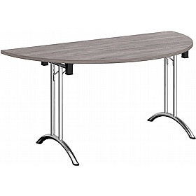 Upsilon Deluxe Folding Semi-Circular Conference and Boardroom Tables - Meeting Room
