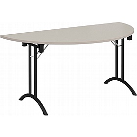 Upsilon Deluxe Folding Semi-Circular Conference and Boardroom Tables - Meeting Room