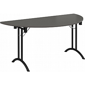 Upsilon Deluxe Folding Semi-Circular Conference and Boardroom Tables - Meeting Room