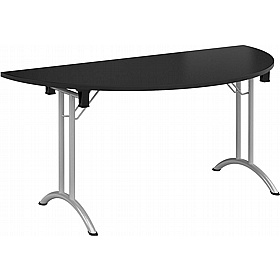 Upsilon Deluxe Folding Semi-Circular Conference and Boardroom Tables - Meeting Room