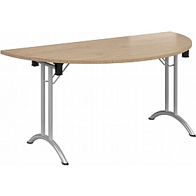 Upsilon Deluxe Folding Semi-Circular Conference and Boardroom Tables - Meeting Room
