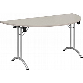 Upsilon Deluxe Folding Semi-Circular Conference and Boardroom Tables - Meeting Room