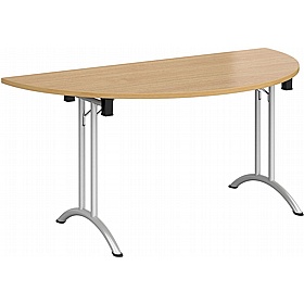 Upsilon Deluxe Folding Semi-Circular Conference and Boardroom Tables - Meeting Room