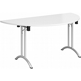 Upsilon Deluxe Folding Semi-Circular Conference and Boardroom Tables - Meeting Room