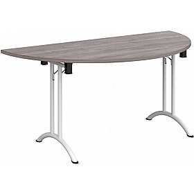 Upsilon Deluxe Folding Semi-Circular Conference and Boardroom Tables - Meeting Room