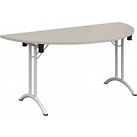 Upsilon Deluxe Folding Semi-Circular Conference and Boardroom Tables - Meeting Room