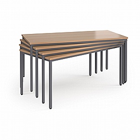 Unify Rectangular Flexi Office Tables - Meeting Room