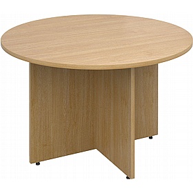 Spectra Arrowhead Round Meeting Table with Essen Chairs Bundle Deal - Meeting Room