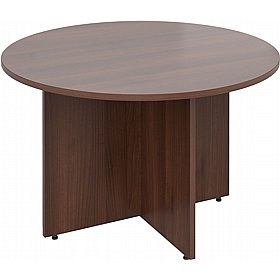 Spectra Arrowhead Round Meeting Table with Essen Chairs Bundle Deal - Meeting Room